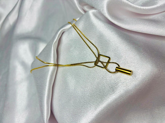 Geometric Pendant Necklace