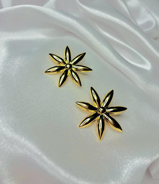 Golden Bloom Earrings