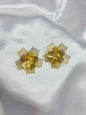Golden Garden Collection___ Bloom Earrings...