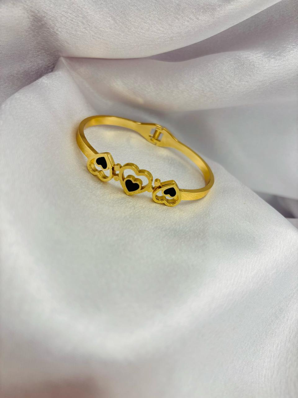 Charm Of Hearts Bracelet