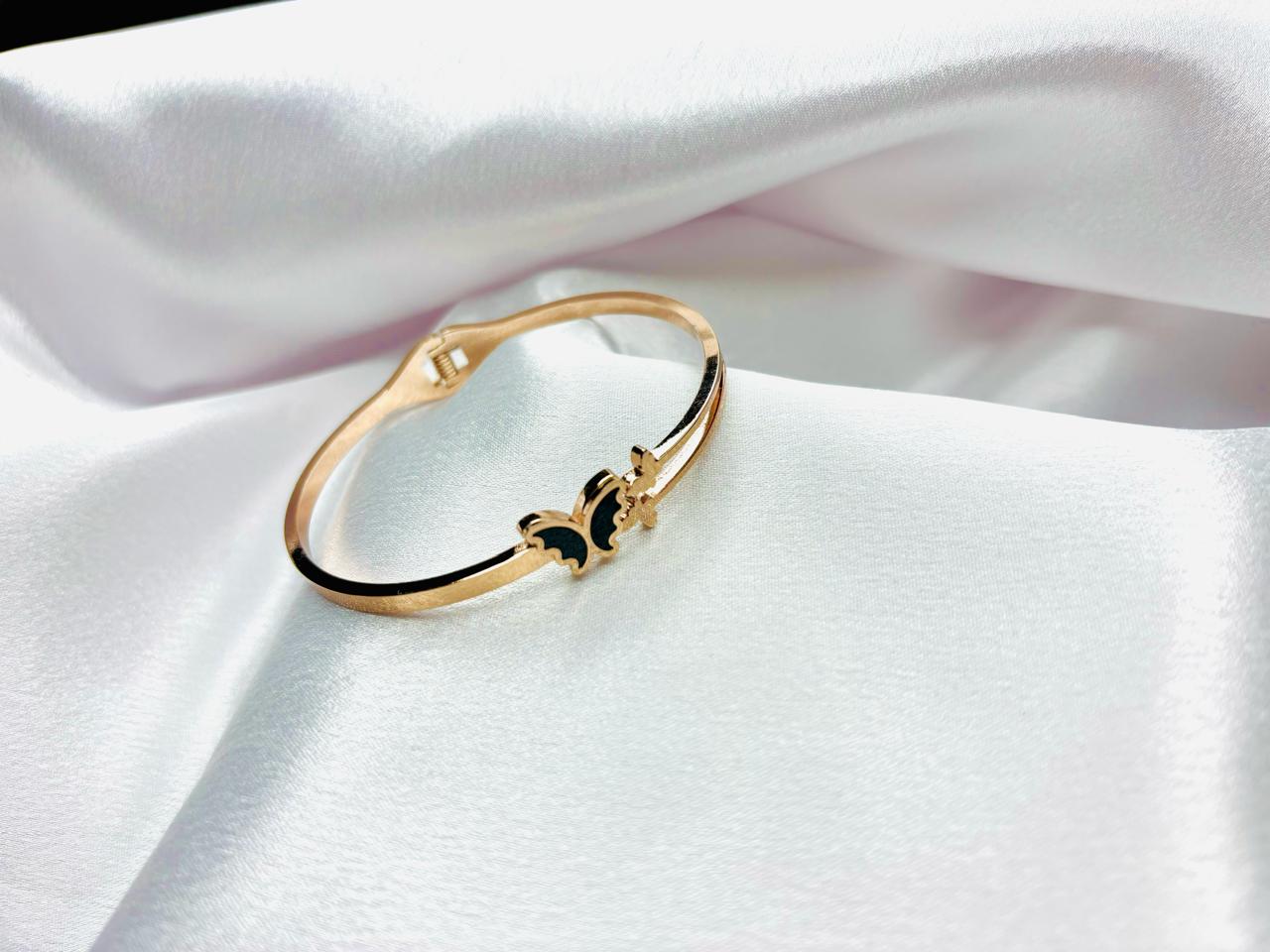 Twilight Charm Rose-Gold Bracelet