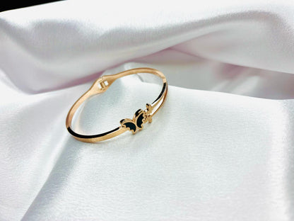 Twilight Charm Rose-Gold Bracelet