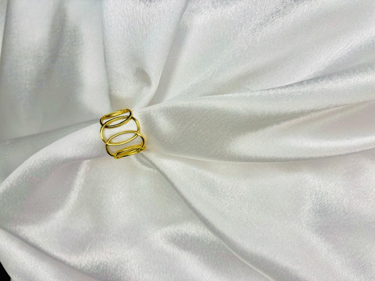 Golden Loop Ring