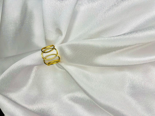 Golden Loop Ring