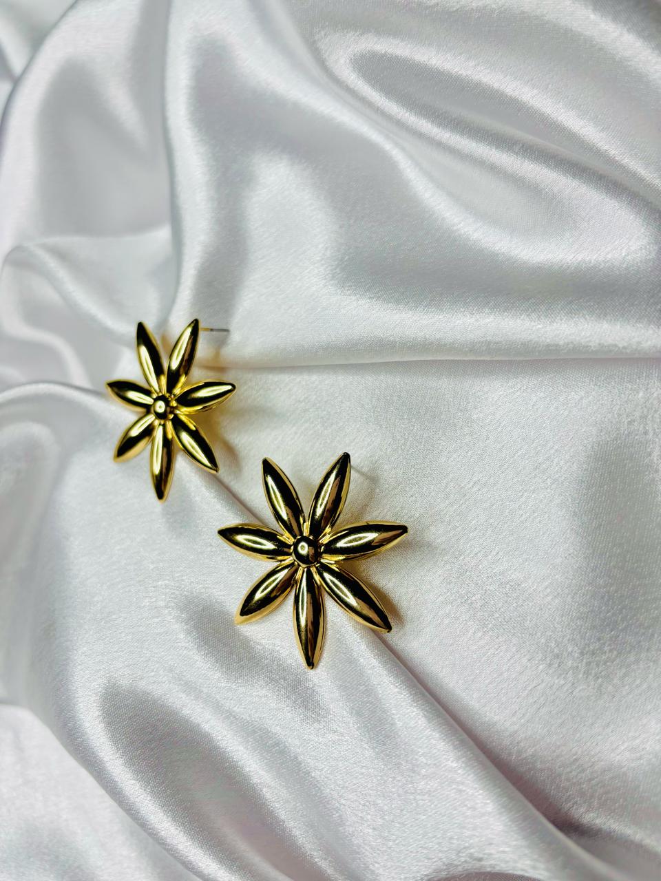 Golden Bloom Earrings
