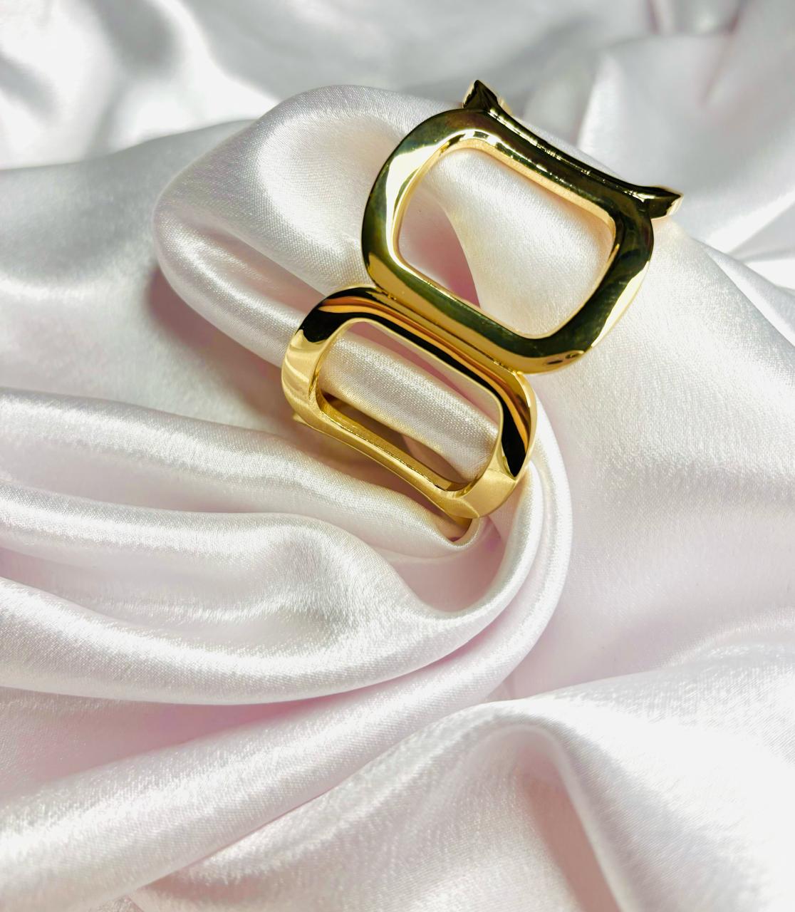 Bold Edge Cuff Bracelet