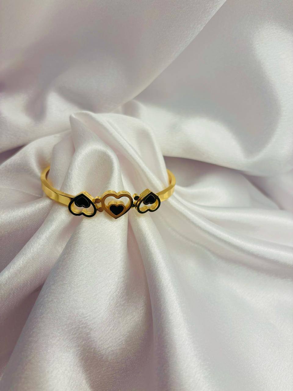 Charm Of Hearts Bracelet