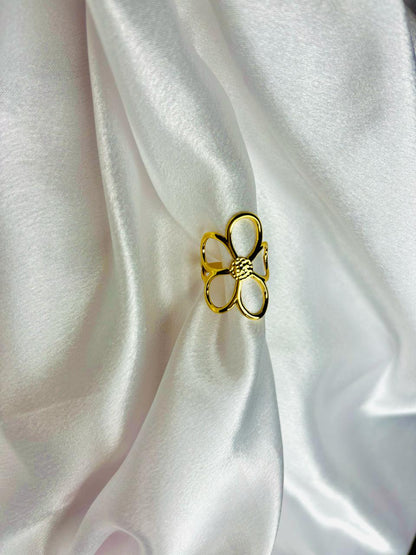Golden Blossom Ring